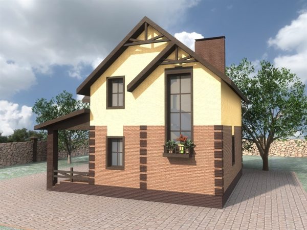 20. Проект дома B-240 Екстерьер Проект дома B-240 - фото 20