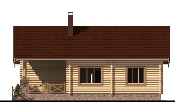 4. Проект дома B-241 Екстерьер Проект дома B-241 - фото 4
