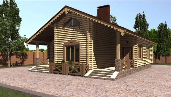 8. Проект дома B-241 Екстерьер Проект дома B-241 - фото 8