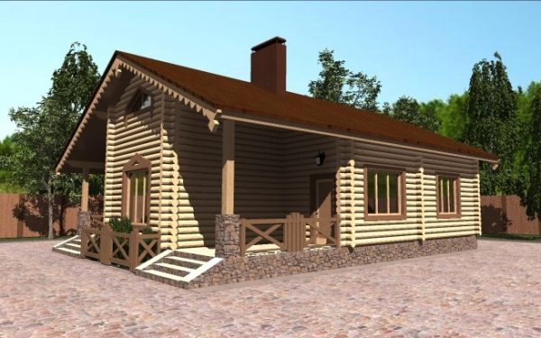 13. Проект дома B-241 Екстерьер Проект дома B-241 - фото 13