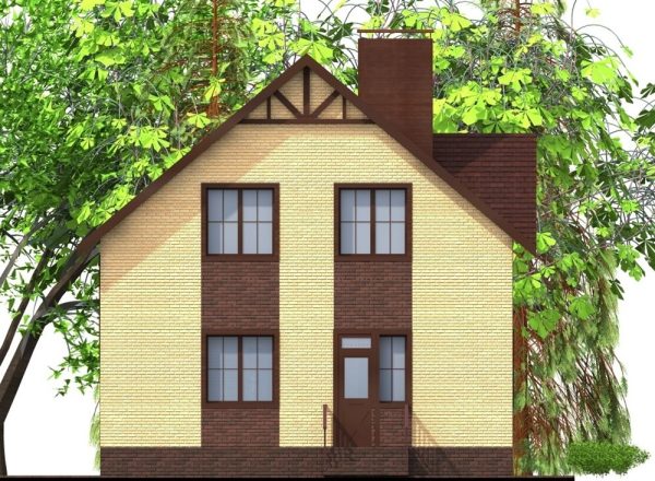 5. Проект дома B-242 Екстерьер Проект дома B-242 - фото 5