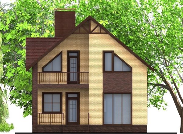 12. Проект дома B-242 Екстерьер Проект дома B-242 - фото 12