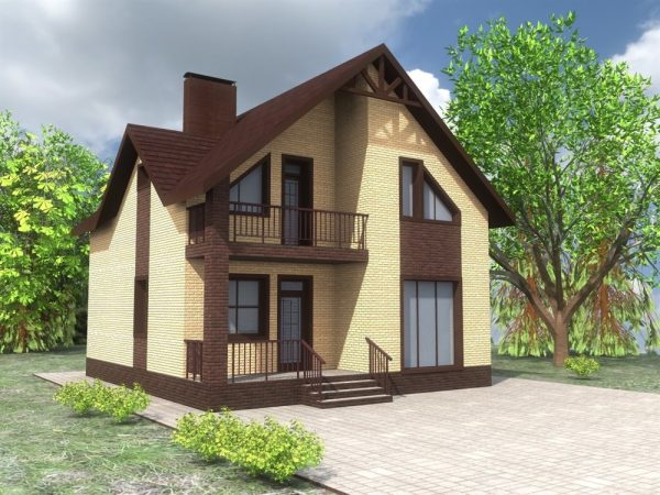 17. Проект дома B-242 Екстерьер Проект дома B-242 - фото 17