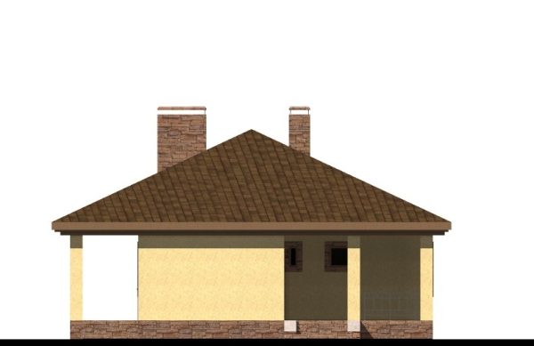 4. Проект дома B-244 Екстерьер Проект дома B-244 - фото 4