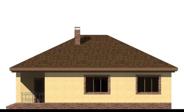 9. Проект дома B-244 Екстерьер Проект дома B-244 - фото 9