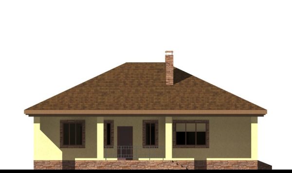 12. Проект дома B-244 Екстерьер Проект дома B-244 - фото 12
