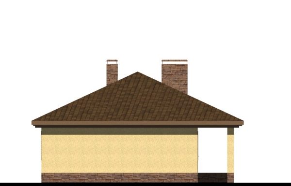 18. Проект дома B-244 Екстерьер Проект дома B-244 - фото 18