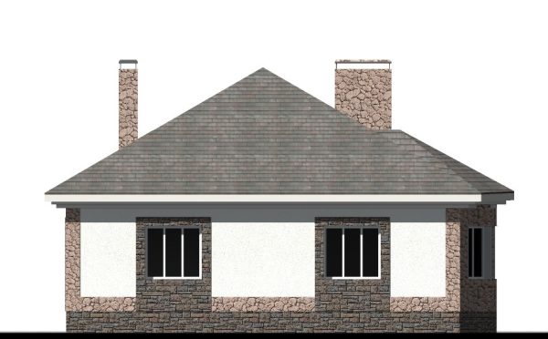 12. Проект дома B-245 Екстерьер Проект дома B-245 - фото 12