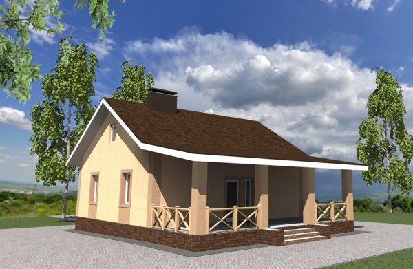 5. Проект дома B-248 Екстерьер Проект дома B-248 - фото 5