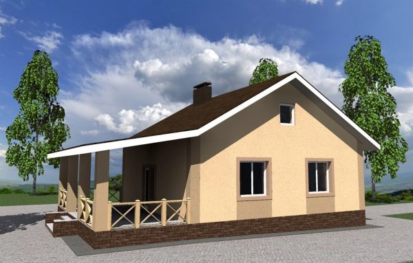 7. Проект дома B-248 Екстерьер Проект дома B-248 - фото 7