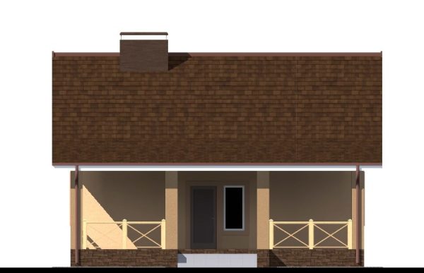 9. Проект дома B-248 Екстерьер Проект дома B-248 - фото 9
