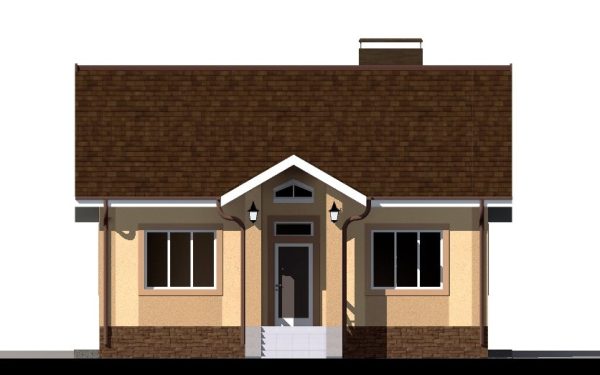 12. Проект дома B-248 Екстерьер Проект дома B-248 - фото 12