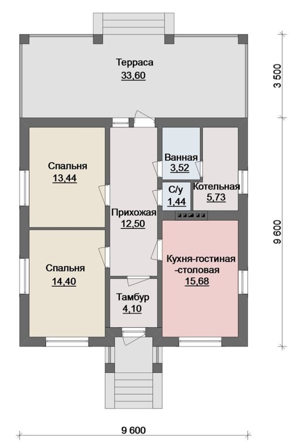 13. Проект дома B-248 Екстерьер Проект дома B-248 - фото 13