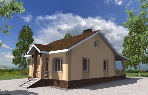 16. Проект дома B-248 Екстерьер Проект дома B-248 - фото 16