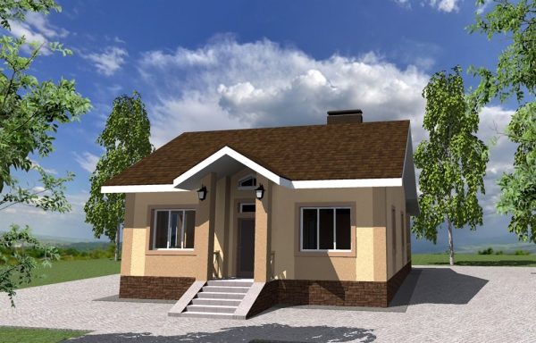 17. Проект дома B-248 Екстерьер Проект дома B-248 - фото 17