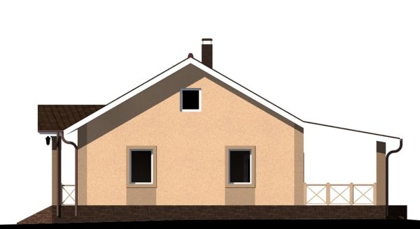 23. Проект дома B-248 Екстерьер Проект дома B-248 - фото 23