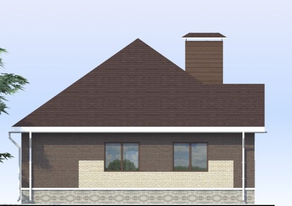 14. Проект дома B-249 Екстерьер Проект дома B-249 - фото 14