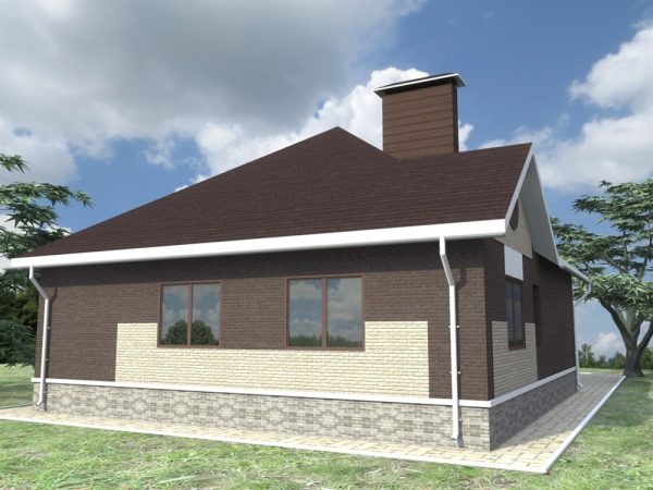 17. Проект дома B-249 Екстерьер Проект дома B-249 - фото 17