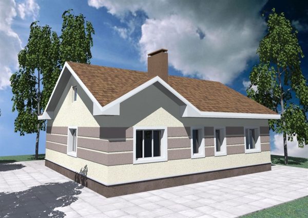 10. Проект дома B-250 Екстерьер Проект дома B-250 - фото 10