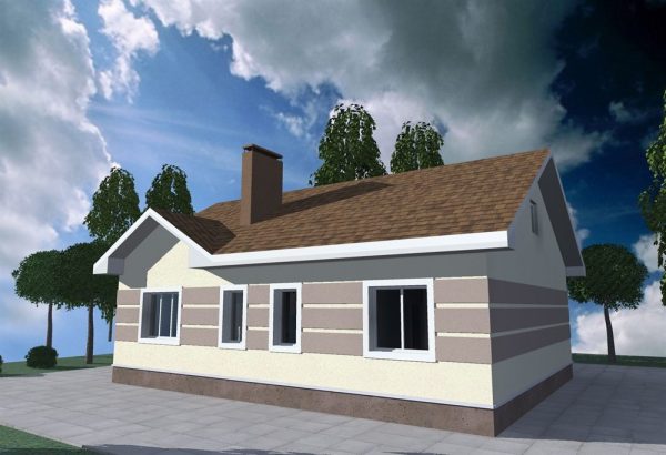 12. Проект дома B-250 Екстерьер Проект дома B-250 - фото 12