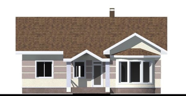 16. Проект дома B-250 Екстерьер Проект дома B-250 - фото 16