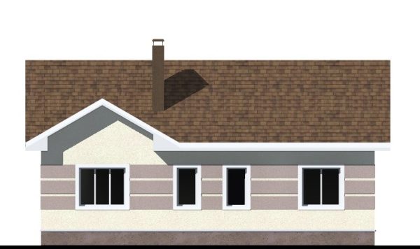 17. Проект дома B-250 Екстерьер Проект дома B-250 - фото 17