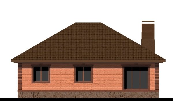 3. Проект дома B-252 Екстерьер Проект дома B-252 - фото 3