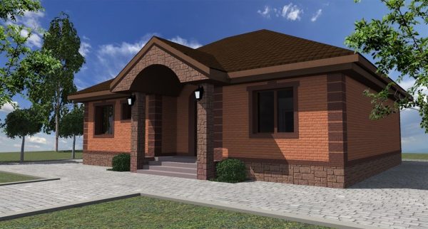 9. Проект дома B-252 Екстерьер Проект дома B-252 - фото 9