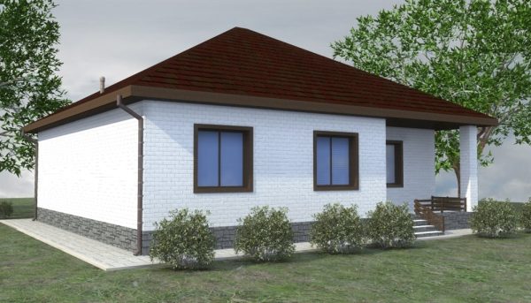 3. Проект дома B-256 Екстерьер Проект дома B-256 - фото 3