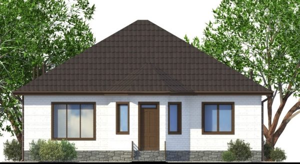 9. Проект дома B-256 Екстерьер Проект дома B-256 - фото 9