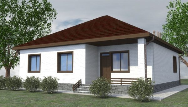 10. Проект дома B-256 Екстерьер Проект дома B-256 - фото 10