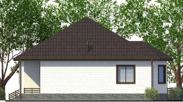 16. Проект дома B-256 Екстерьер Проект дома B-256 - фото 16