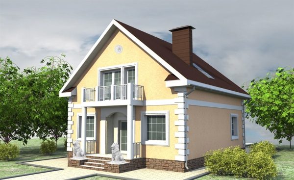 2. Проект дома B-257 Екстерьер Проект дома B-257 - фото 2