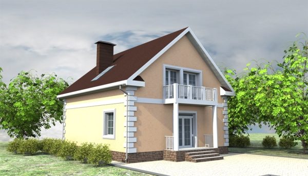 3. Проект дома B-257 Екстерьер Проект дома B-257 - фото 3