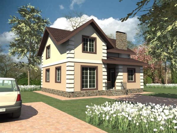 1. Проект дома B-259 Екстерьер Проект дома B-259 - фото 1