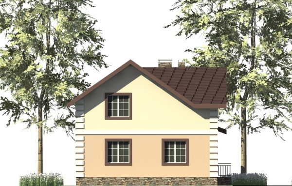 4. Проект дома B-259 Екстерьер Проект дома B-259 - фото 4