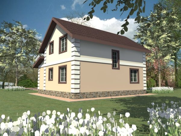 6. Проект дома B-259 Екстерьер Проект дома B-259 - фото 6