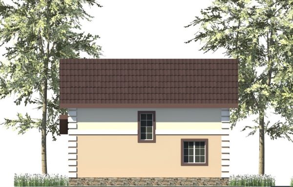 8. Проект дома B-259 Екстерьер Проект дома B-259 - фото 8