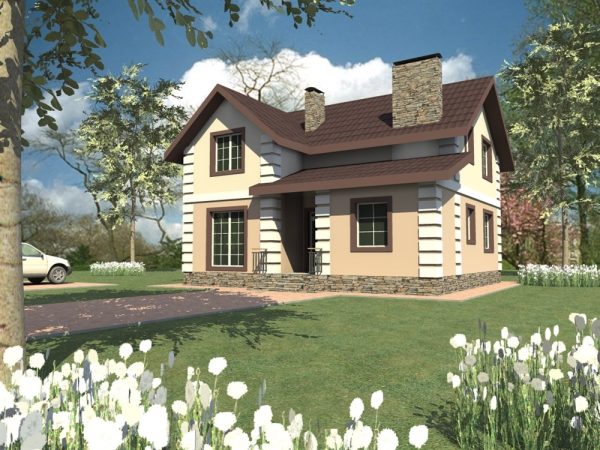 16. Проект дома B-259 Екстерьер Проект дома B-259 - фото 16