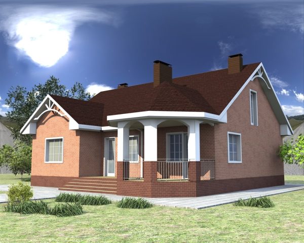 6. Проект дома B-260 Екстерьер Проект дома B-260 - фото 6