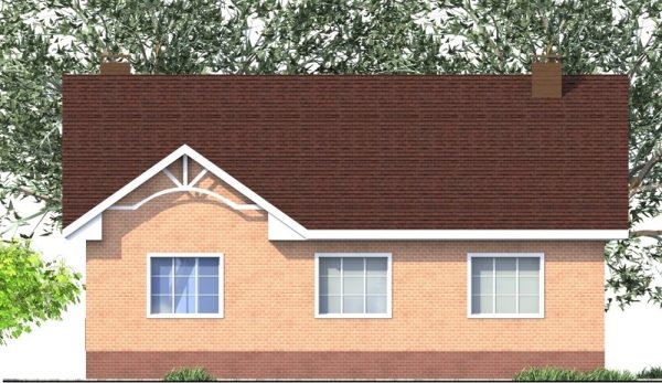 15. Проект дома B-260 Екстерьер Проект дома B-260 - фото 15