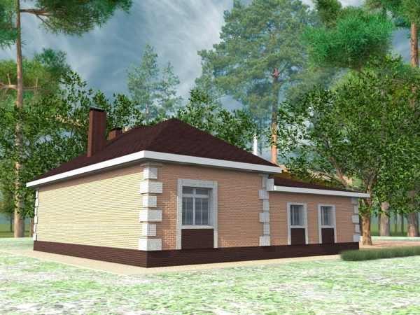 7. Проект дома B-263 Екстерьер Проект дома B-263 - фото 7