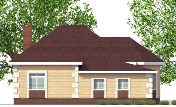 8. Проект дома B-263 Екстерьер Проект дома B-263 - фото 8