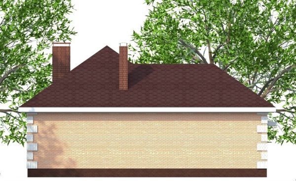 9. Проект дома B-263 Екстерьер Проект дома B-263 - фото 9