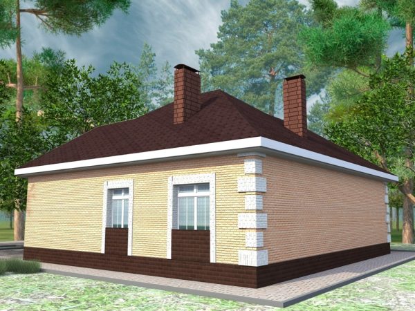 12. Проект дома B-263 Екстерьер Проект дома B-263 - фото 12