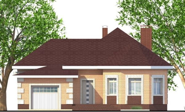 13. Проект дома B-263 Екстерьер Проект дома B-263 - фото 13