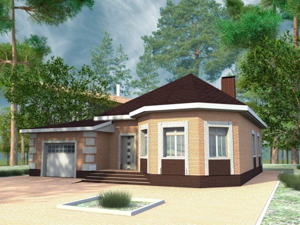 18. Проект дома B-263 Екстерьер Проект дома B-263 - фото 18