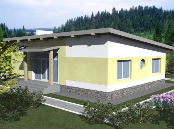 11. Проект дома B-264 Екстерьер Проект дома B-264 - фото 11