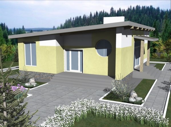 12. Проект дома B-264 Екстерьер Проект дома B-264 - фото 12