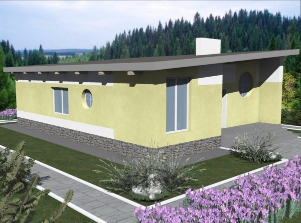 14. Проект дома B-264 Екстерьер Проект дома B-264 - фото 14